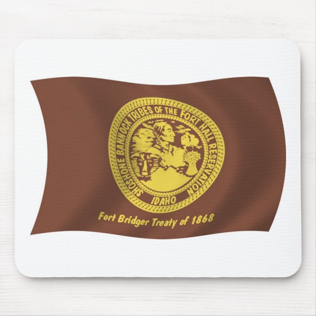 Shoshone Bannock Tribes Flag Mousepad (Vorne)