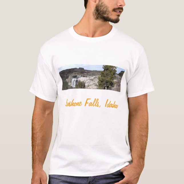 Shoshone-Fälle, Shoshone-Fälle, Idaho T-Shirt (Vorderseite)