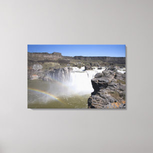 Shoshone Falls im Snake River in Twin Falls, Leinwanddruck