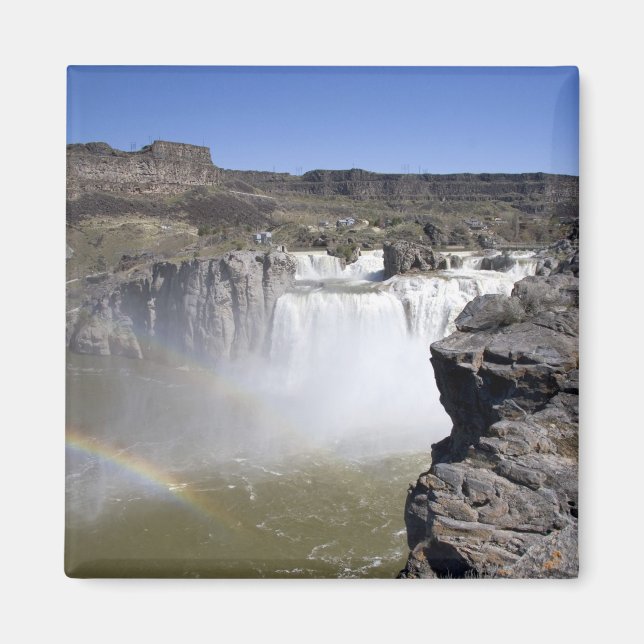 Shoshone Falls on Snake River in Twin Falls, Magnet (Vorne)