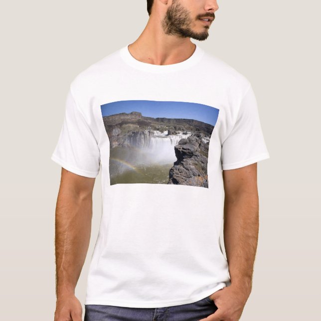 Shoshone Falls on the Snake River in Twin Falls, T-Shirt (Vorderseite)