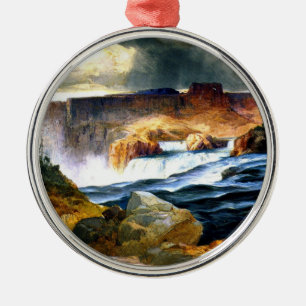 Shoshone Falls, Snake River, Idaho Ornament Aus Metall