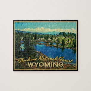 Shoshone National Forest Wyoming Puzzle