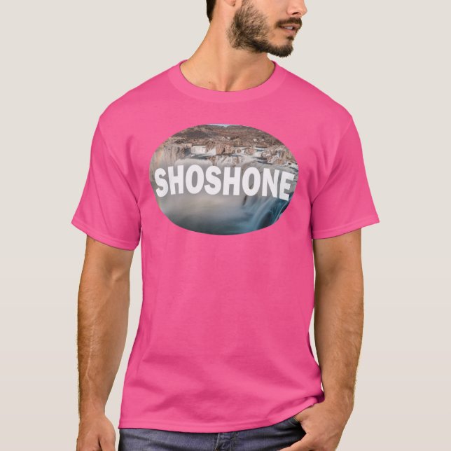 SHOSHONE WASSERFÄLLE T-Shirt (Vorderseite)
