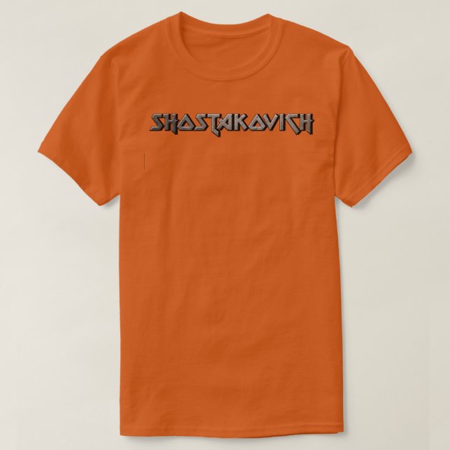 Shostakovich T-Shirt (Design vorne)