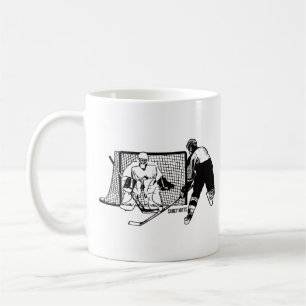 Shot auf Net Hockey-Kaffee-Tasse Kaffeetasse