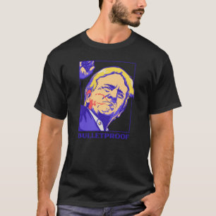 Shot - Bulletproof Ultra Maga 2024 Wir Menschen 1 T-Shirt