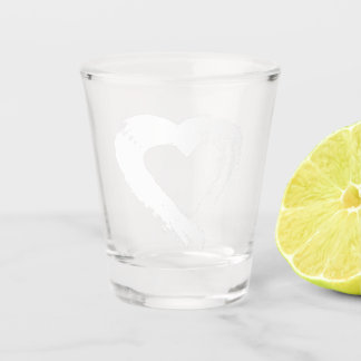 Shot Glas Mond Herz