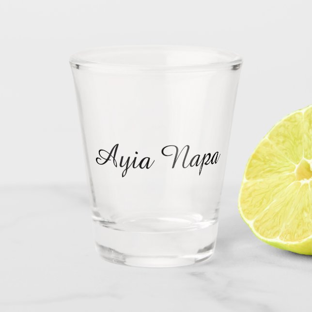 Shot Glass (Ayia Napa) Schnapsglas (Vorderseite)