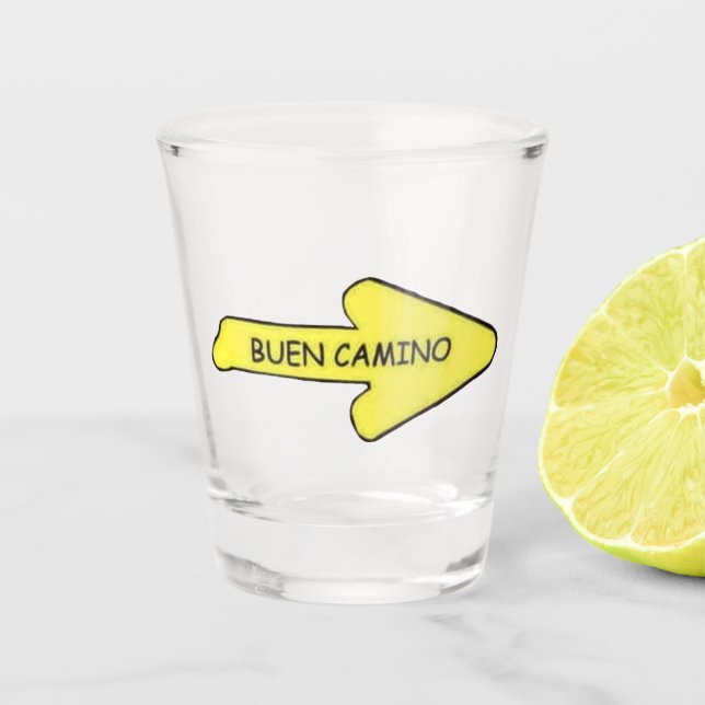 Shot Glass Buen Camino Schnapsglas (Vorderseite)