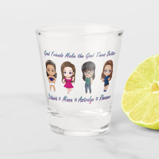 Shot Glass - Gute Freunde Schnapsglas