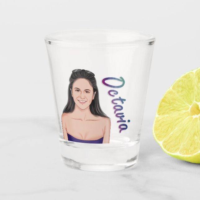 Shot Glass - Octavia Schnapsglas (Vorderseite)