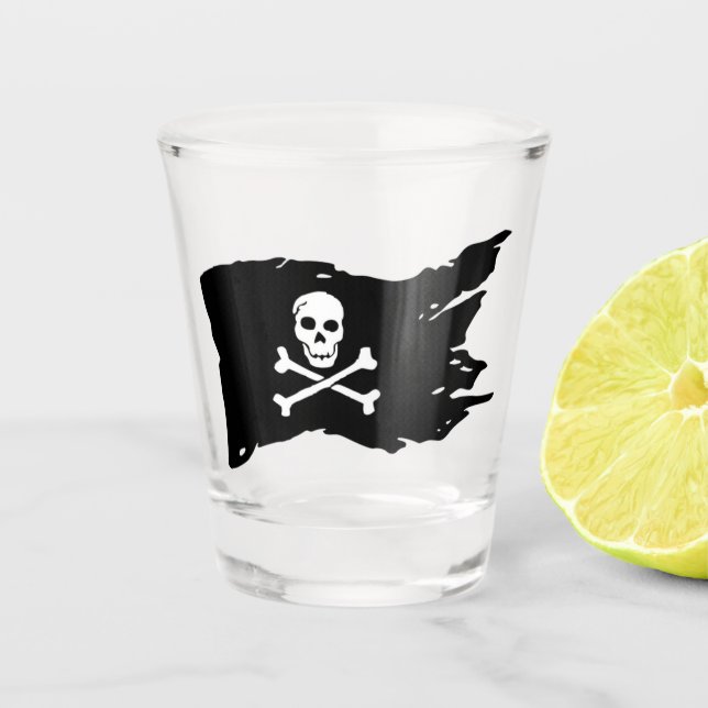 Shot Glass Pirates Schnapsglas (Vorderseite)