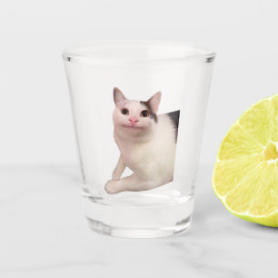 Shot Glass Polit Cat Meme Schnapsglas