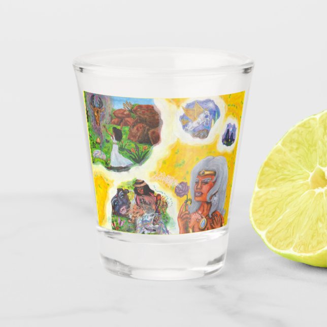 Shot glass schnapsglas (Vorderseite)