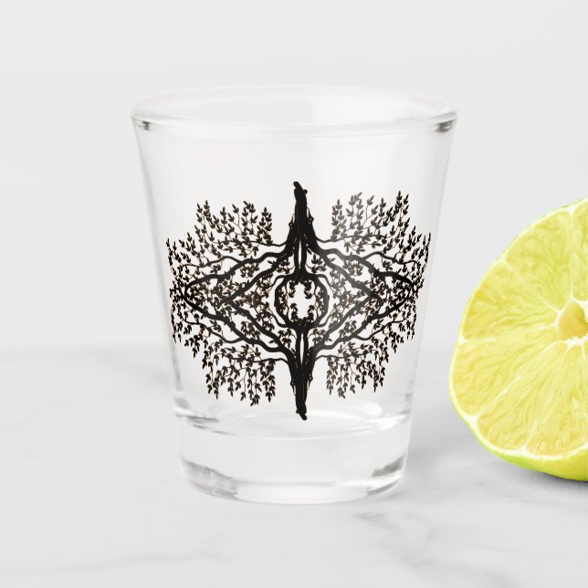 Shot Glass - Seeing Eye Willow Schnapsglas (Vorderseite)