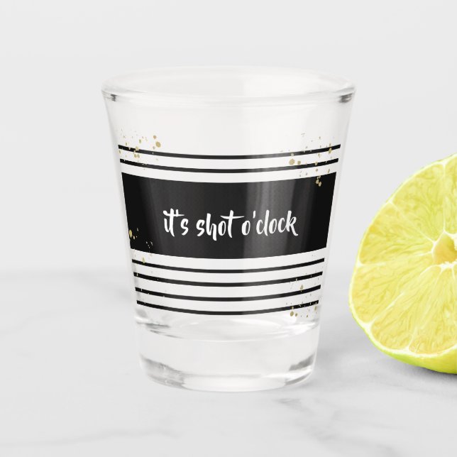 Shot O'Clock | Schnapsglas (Vorderseite)