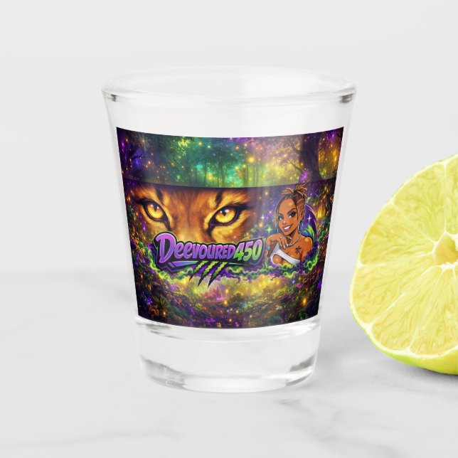Shot O'Clock Schnapsglas (Vorderseite)