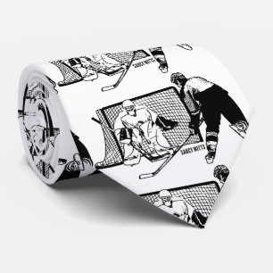 Shot on Net Hockey Krawatte