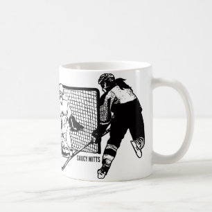 Shot On Net Hockey (weiblich) Kaffeetasse