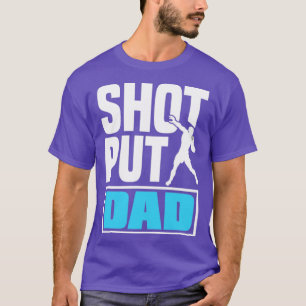 Shot Put Putter Track und Field Athleten Shot Put T-Shirt