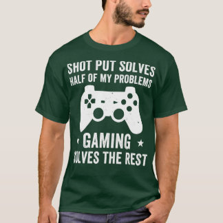 Shot Putt Athlete Funny Shot Putter Track und Fiel T-Shirt