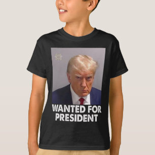 Shot Trump Funny Gewollt für Präsident 2024 T-Shirt