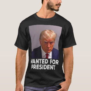 Shot Trump Wollte für Präsident 2024 T-Shirt