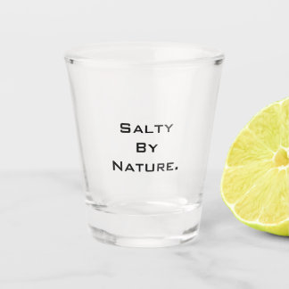 Shotglas "SaltyByNature" Schnapsglas