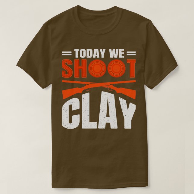 Shotgun-Falle Clay-Taube 14 T-Shirt (Design vorne)