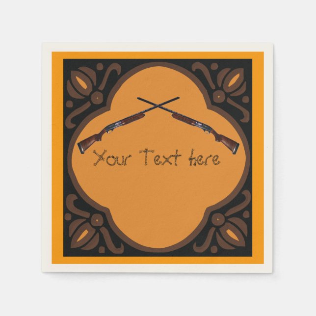 Shotgun Wedding Serviette (Vorderseite)