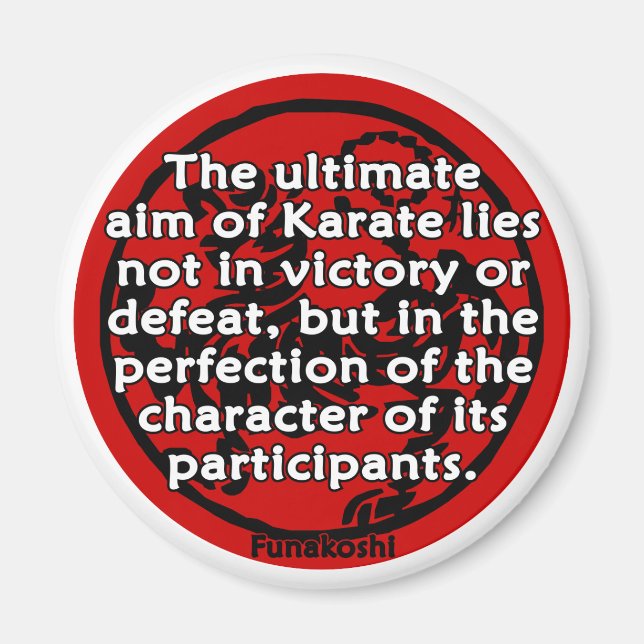 Shotokan - das Endziel Magnet (Vorne)