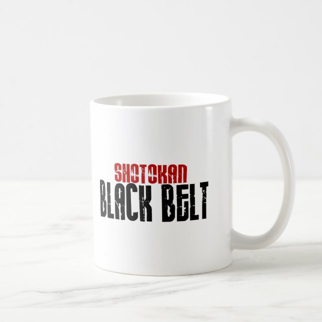 Shotokan Gürtel-Karate Kaffeetasse (Rechts)