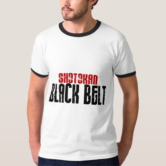 Shotokan Gürtel-Karate T-Shirt (Vorderseite)