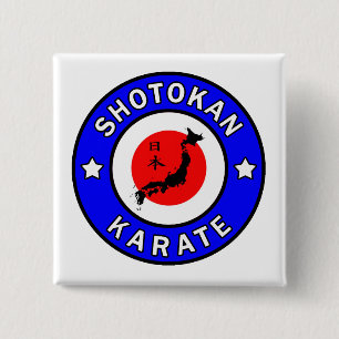 Shotokan Karate Button