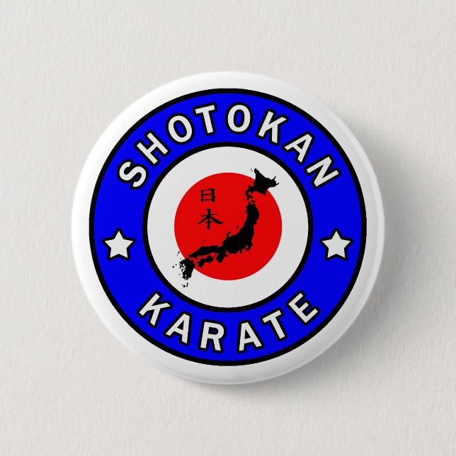 Shotokan Karate Button (Vorderseite)