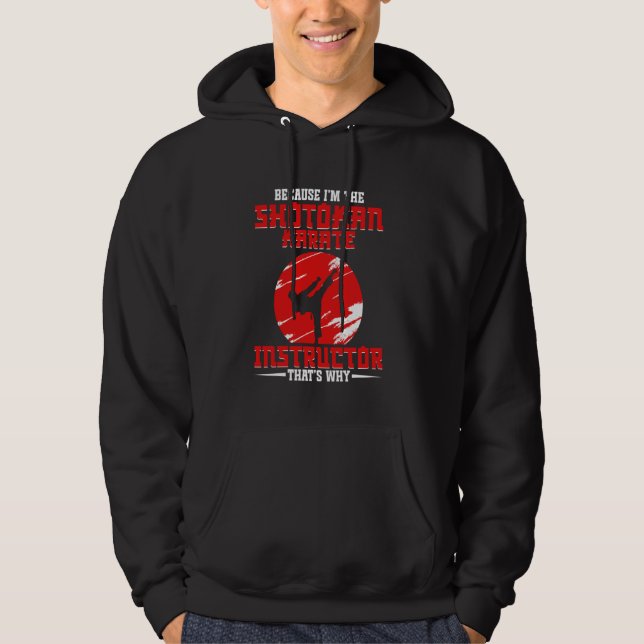 Shotokan Karate Instructor Training Shotokan Tiger Hoodie (Vorderseite)