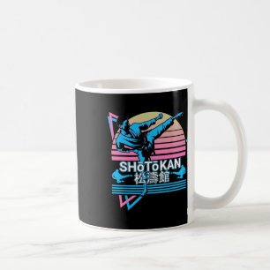 Shotokan Karate Japanisch Martial Arts Retro 1 Kaffeetasse