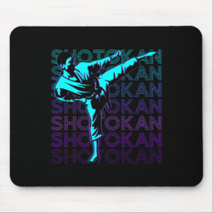 Shotokan Karate Japanisch Martial Arts Retro Mousepad