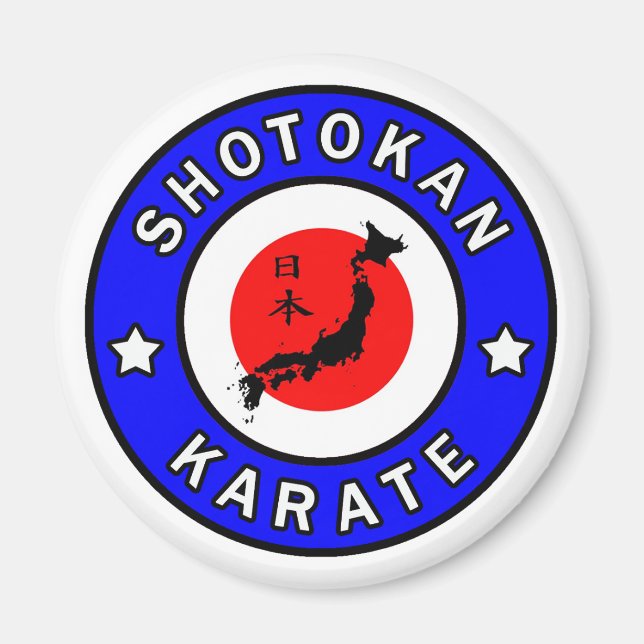 Shotokan Karate Magnet (Vorne)