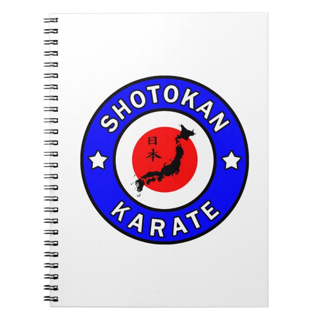 Shotokan Karate Notizblock (Vorderseite)