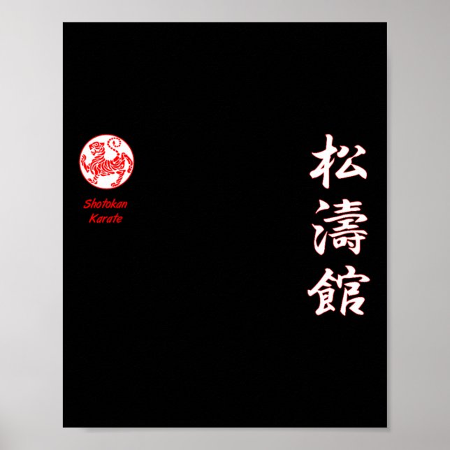 Shotokan Karate Poster (Vorne)