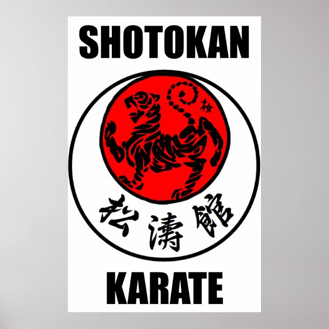 Shotokan Karate Poster (Vorne)