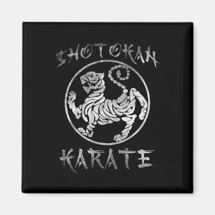Shotokan Karate Symbol Tiger Dojo Training Kanji V Magnet