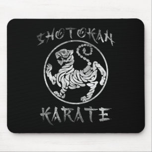 Shotokan Karate Symbol Tiger Dojo Training Kanji V Mousepad
