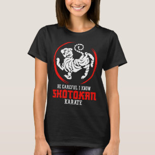 Shotokan Symbol Training Sei vorsichtig Instructor T-Shirt