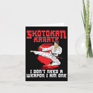 Shotokan Symbol Training Weapon Instructor Shotoka Karte