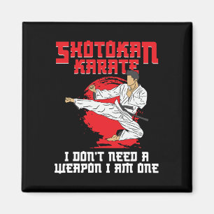 Shotokan Symbol Training Weapon Instructor Shotoka Magnet