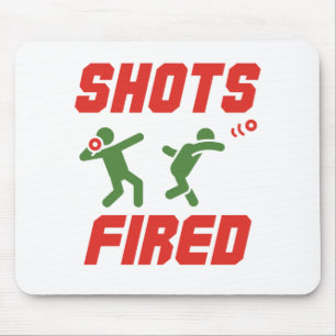 Shots Fred Funny Shot Put Track und Field Mousepad