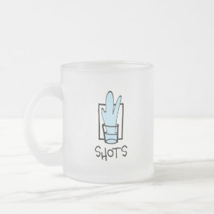Shots-Frostglas-Tasse Mattglastasse